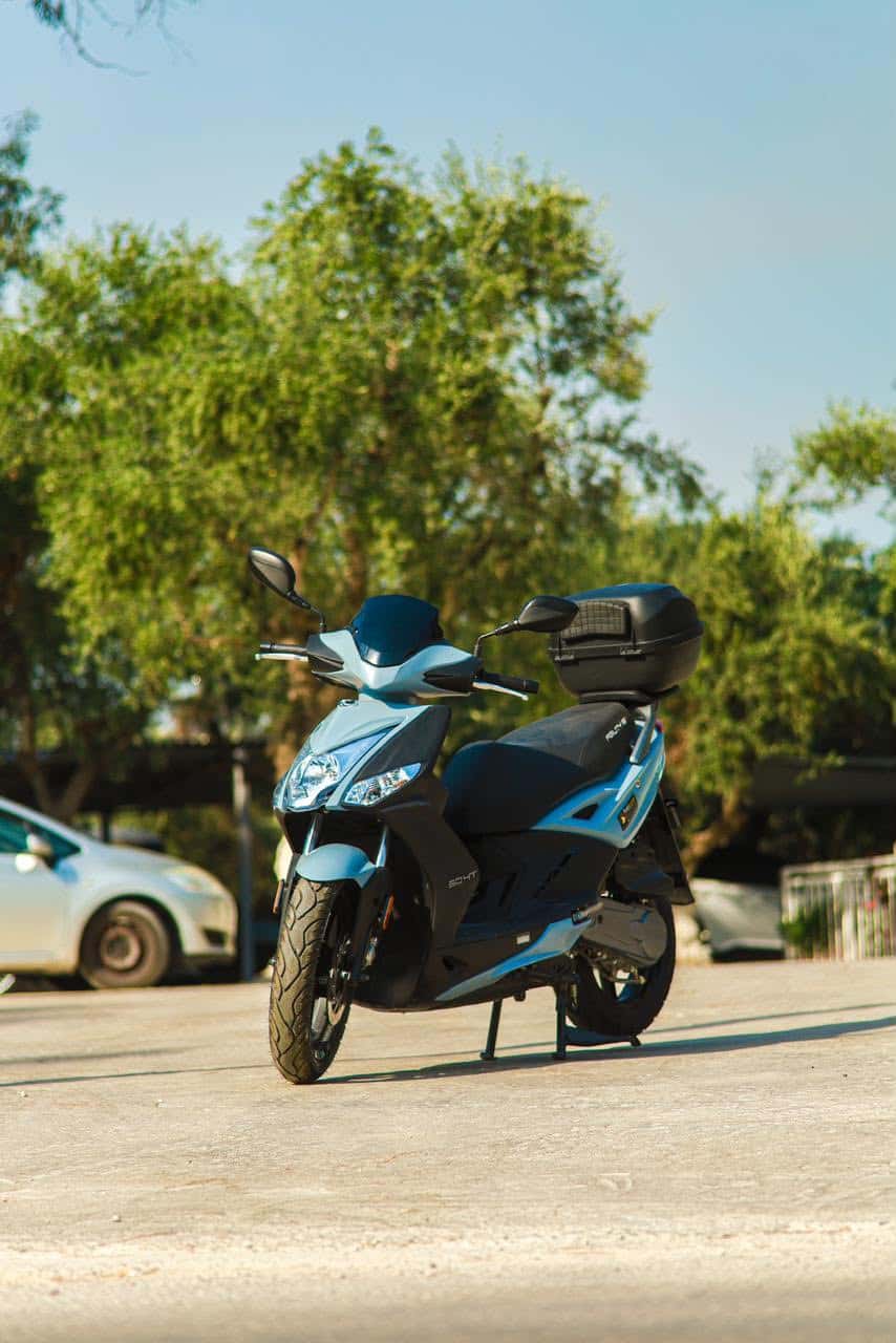 Scooter available to rent in Zakynthos